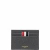 Thom Browne RWB tab grained cardholder