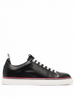 Thom Browne RWB-stripe low-top sneakers