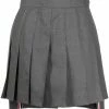 Thom Browne step-hem pleated skirt