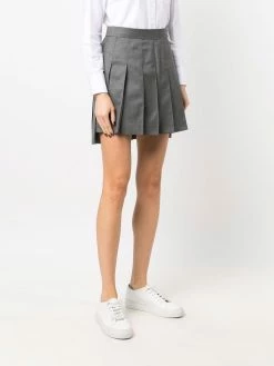 Thom Browne step-hem pleated skirt