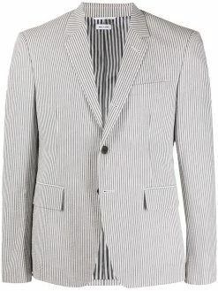 Thom Browne pinstripe single-breasted blazer