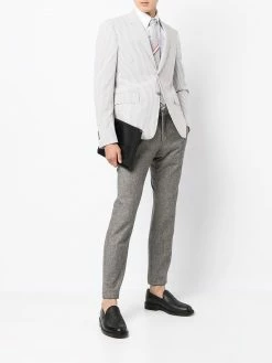 Thom Browne pinstripe single-breasted blazer