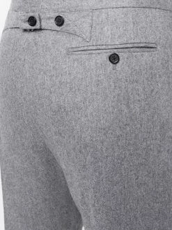 Thom Browne pressed-crease tailored trousers