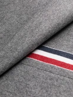 Thom Browne pressed-crease tailored trousers