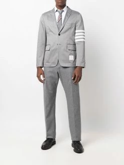 Thom Browne pressed-crease tailored trousers