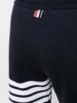 Thom Browne four-bar stripe track shorts