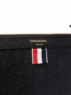 Thom Browne logo-print crossbody bag