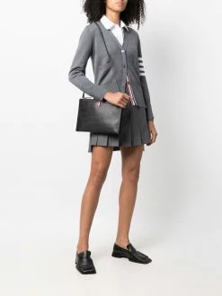 Thom Browne logo-print crossbody bag