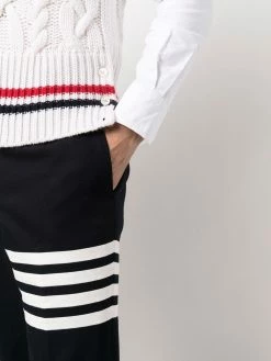 Thom Browne four-bar tailored trousers