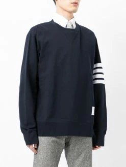 Thom Browne 4-Bar stripe sweatshirt