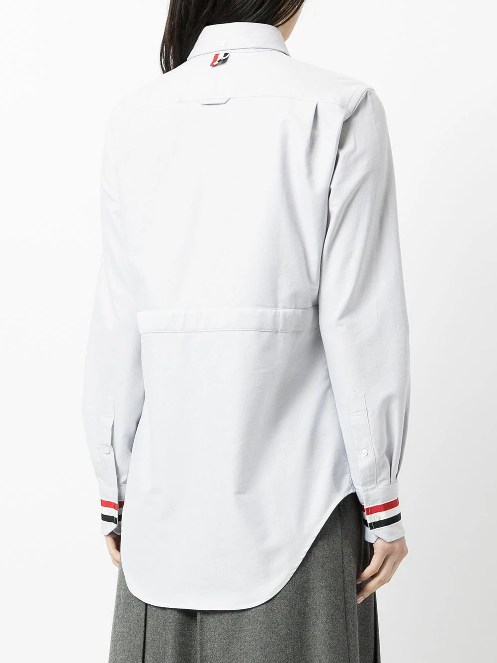 Thom Browne RWB stripe flap pocket shirt shirts of women 4 Thom Browne RWB-stripe flap-pocket shirt