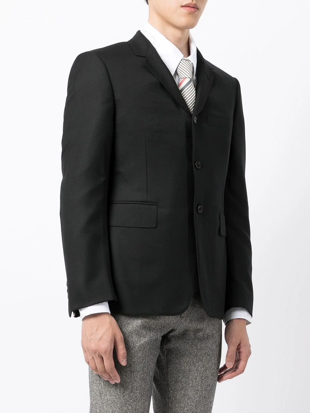 Thom Browne RWB loop wool blazer blazers of men 3 Thom Browne RWB-loop wool blazer