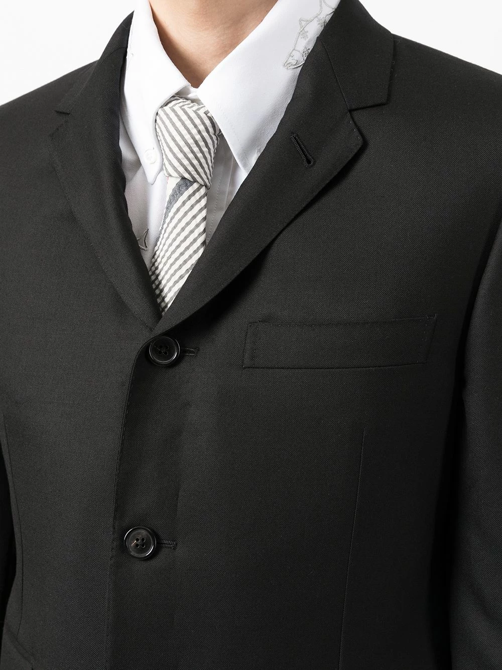 Thom Browne RWB loop wool blazer blazers of men 5 Thom Browne RWB-loop wool blazer