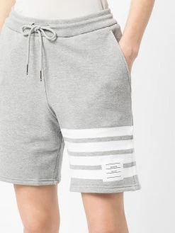 Thom Browne 4 Bar stripe track shorts short & mini shorts of women 9 Thom Browne 4-Bar stripe track shorts