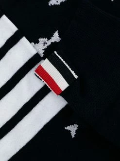 Thom Browne animal knit mid-calf socks