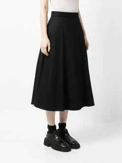 Thom Browne RWB stripe A line skirt high-waisted skirts of women 7 Thom Browne RWB-stripe A-line skirt
