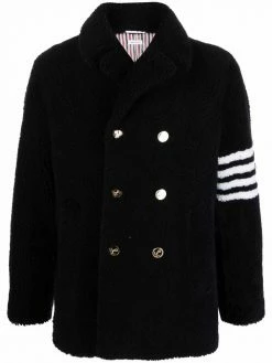 Thom Browne 4-Bar stripe double-breasted jacket