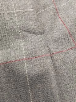 Thom Browne cropped pinstriped trousers