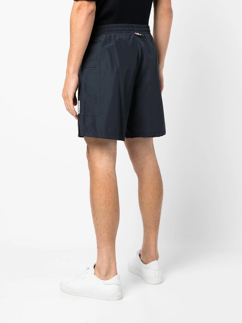 Thom Browne Logo patch track shorts track & running shorts of men 4 Thom Browne logo-patch track shorts
