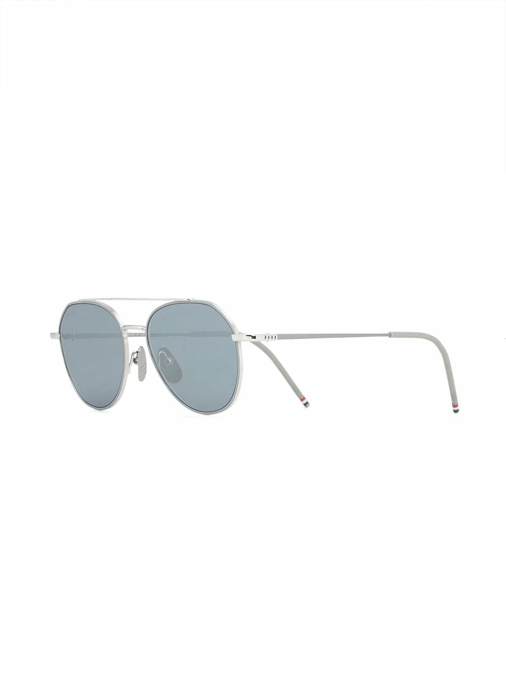 Thom Browne RWB aviator frame sunglasses of men 2 Thom Browne RWB aviator-frame sunglasses