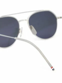 Thom Browne RWB aviator frame sunglasses of men 6 Thom Browne RWB aviator-frame sunglasses