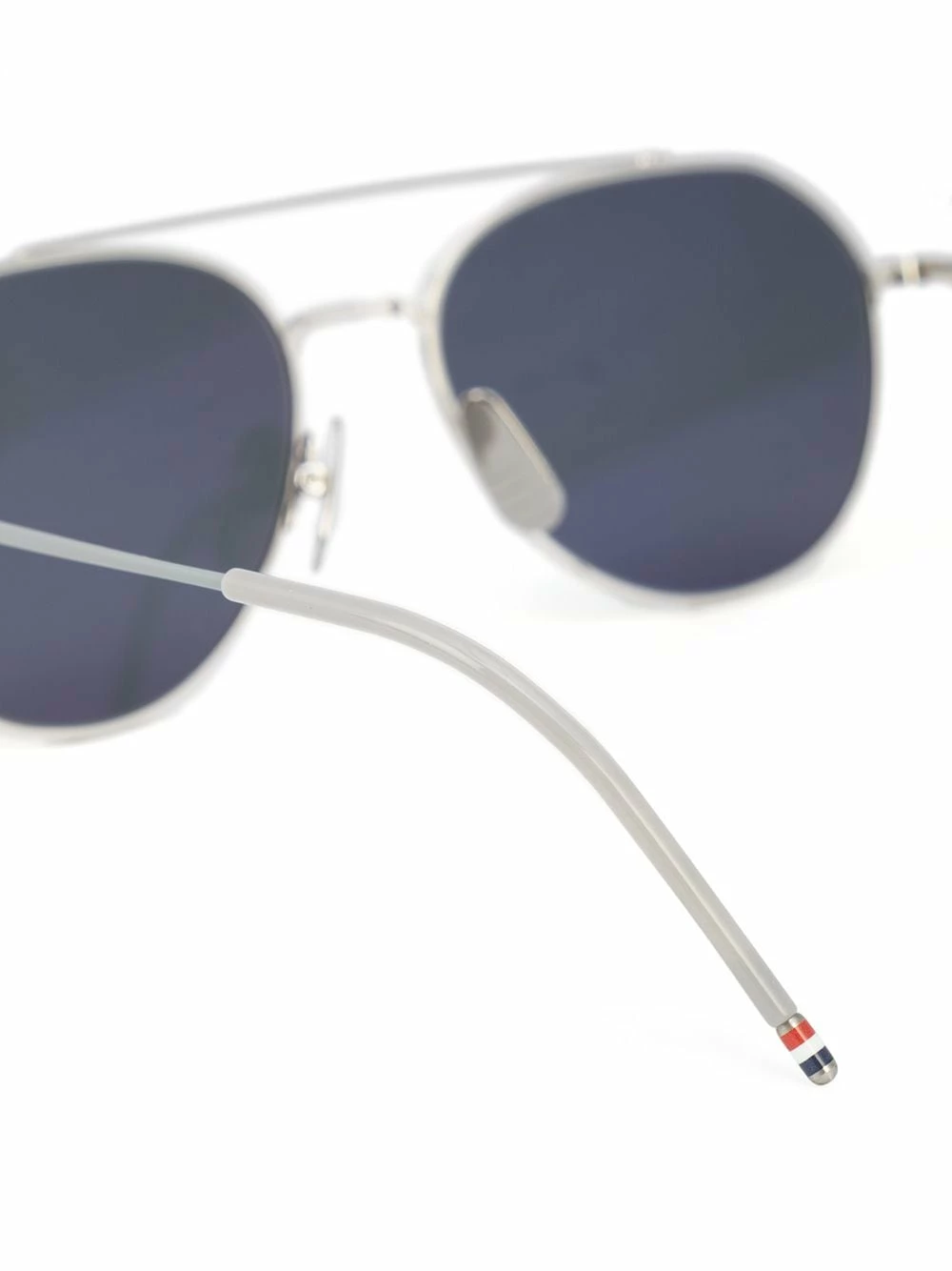 Thom Browne RWB aviator frame sunglasses of men 3 Thom Browne RWB aviator-frame sunglasses