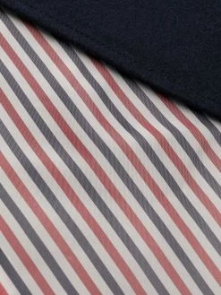 Thom Browne 4-Bar stripe single-breasted coat