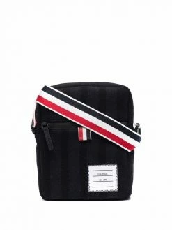 Thom Browne RWB-strap crossbody bag