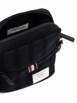 Thom Browne RWB-strap crossbody bag