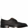 Thom Browne punch-hole leather brogues