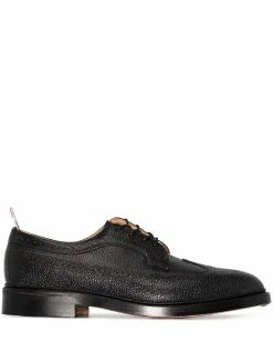 Thom Browne punch-hole leather brogues