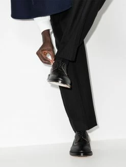 Thom Browne Punch hole leather brogues of men 7 Thom Browne punch-hole leather brogues