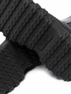 Thom Browne RWB-stripe leather Chelsea boots