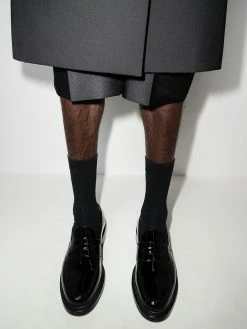 Thom Browne patent leather penny loafers